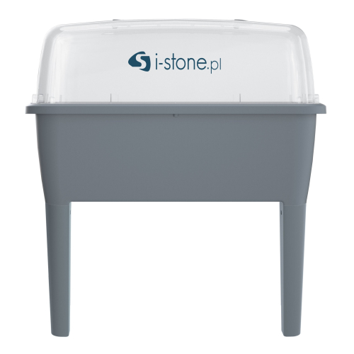 SZKLARNIA RESPANA PLANTER SET - SZARA KAMIENNA DREP770-405U